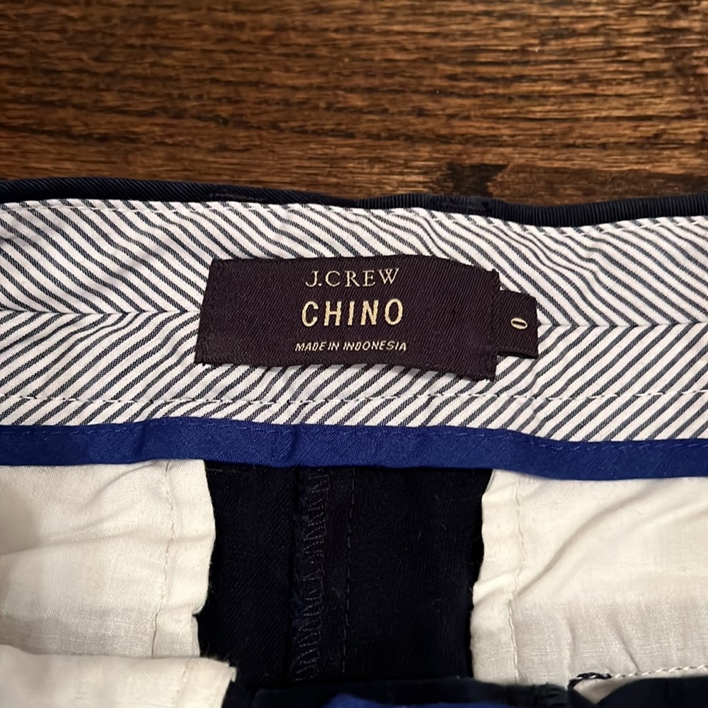J Crew navy khaki shorts - Picture 2 of 3
